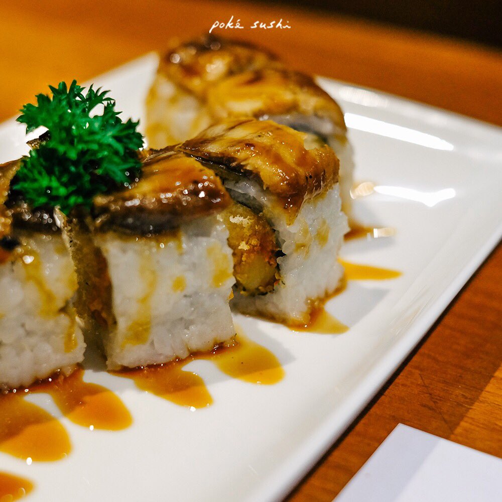 Delicious to the last bite. Dare to try our Godzilla Roll? Itadakimasu..