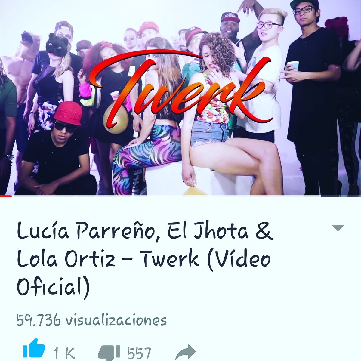 Casi 60.000 views en un día!! ☺😲 Pues #dalealplay 😎 #twerk <a href="/lospisoss/">LospisoS</a> <a href="/ELJHOTA/">Eljhota</a> @lolitaftv23 <a href="/PirosDigital/">Piros Digital</a> <a href="/SrKokis/">Sr. Kokis</a>