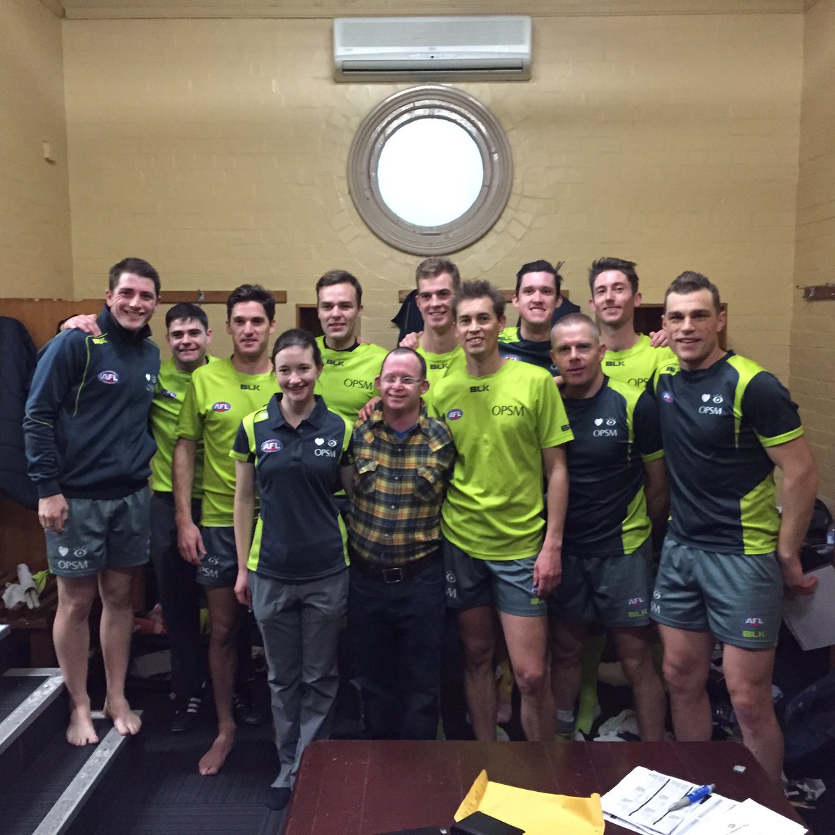 LFish18's tweet image. Great to have Nick Hogan as part of the team today #AFLSwansDogs . Loved every bit of it!! @sport_ability