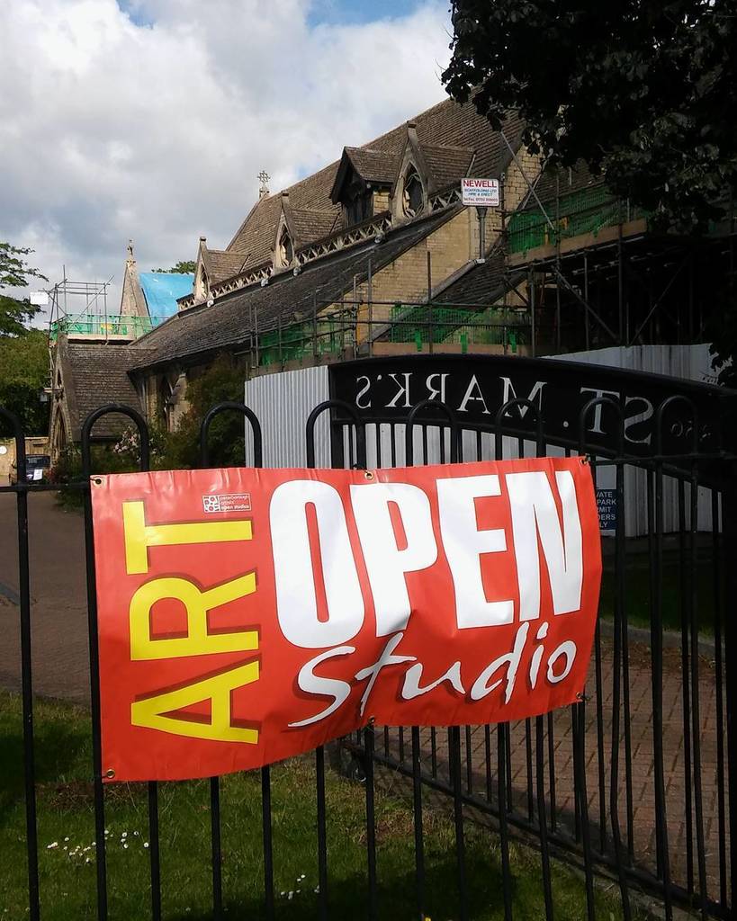 ArtofTonyNero's tweet photo. We're at St Marks Church, Lincoln Road today. Come n av a peek. #artnstuff #OpenStudios2016 #ArtofTonyNero https://t.co/KRKHnqROaB