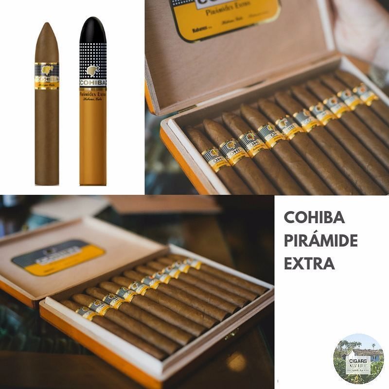 CigarsMyLife's tweet photo. Good Morning! Cohiba Pirámides Extra for this Saturday! 
#cigars #cigarsmylife #available … https://t.co/idKMdz9BsV https://t.co/nFUXZHqpbo