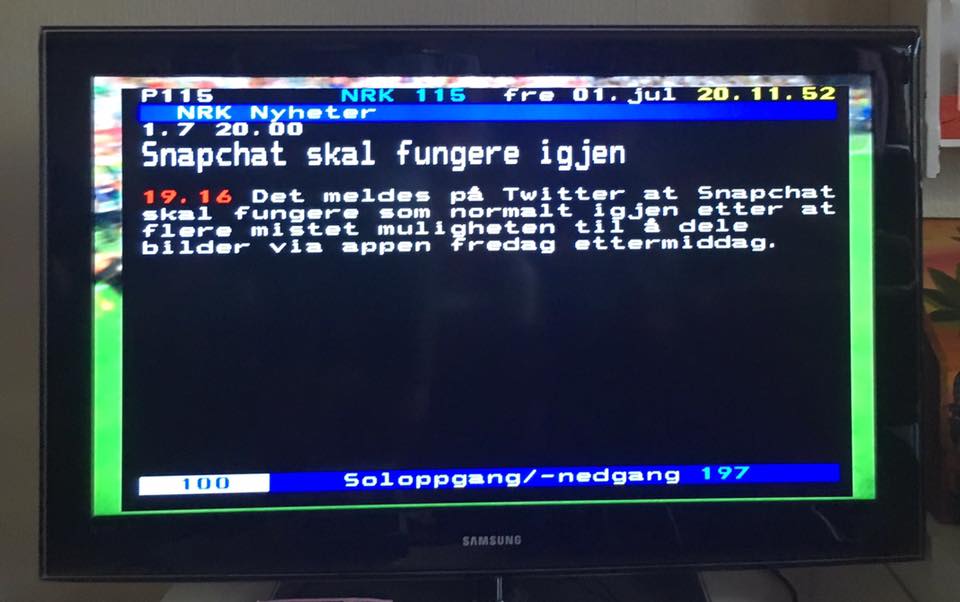 Joaa's tweet image. Baudrillards våte drøm #MixedMedia #technology #textTV