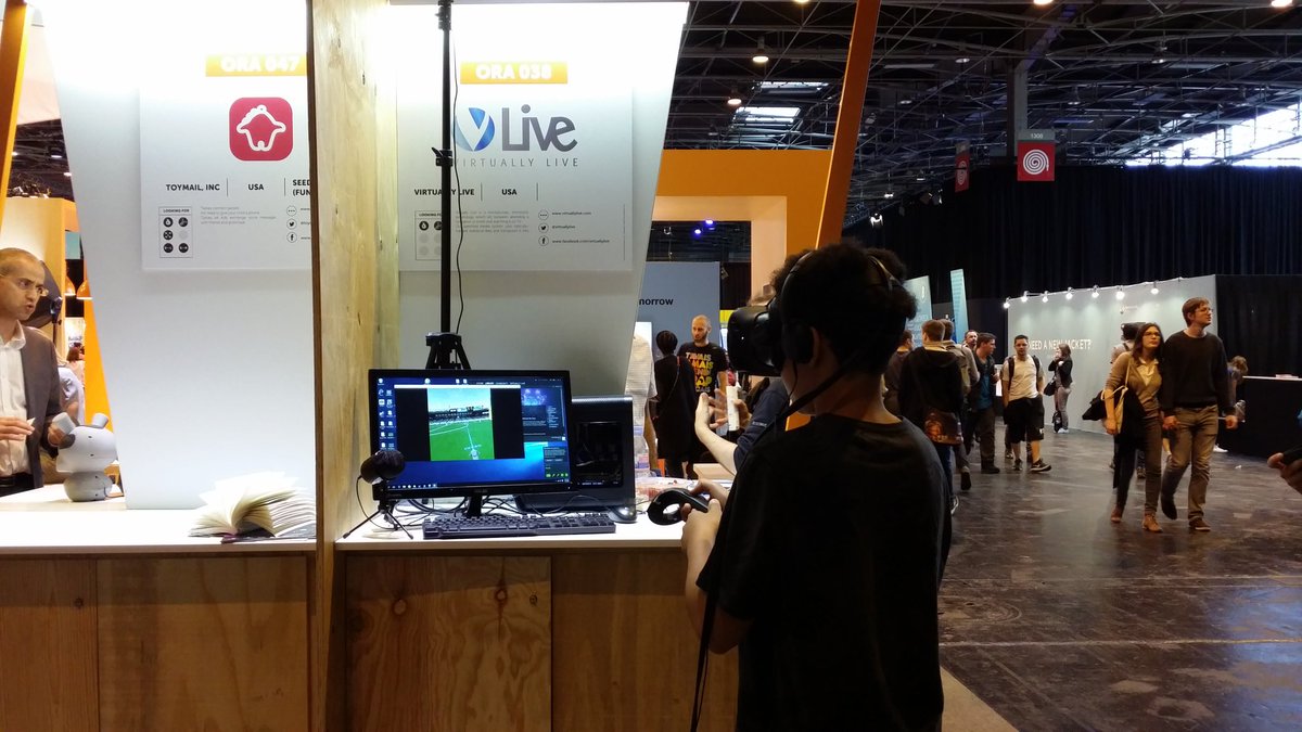pixelogi's tweet image. Virtually live sports with Live coming soon. Vivatechnolgy at Paris.