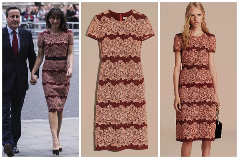 burberry shift dress