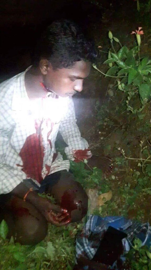 kamaljii's tweet image. When Ramkumar was trying to sucide him sef with blade.. #SwathiMurder