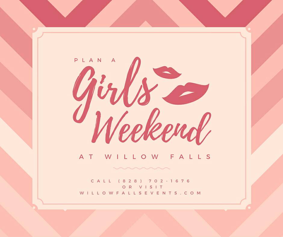 willow_falls's tweet image. Plan your Girls Weekend at Willow Falls this summer. #GirlsWeekend Visit our site here: ow.ly/ivzQ301RzTW