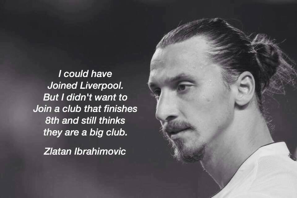 Zlatan Ibrahimovic Quotes