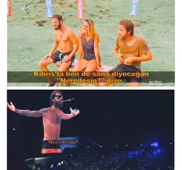 Şüphesiz #survivor 'ın en güzel thug life fotoğrafı budur. @serkaytutuncu23 😎😎😎
