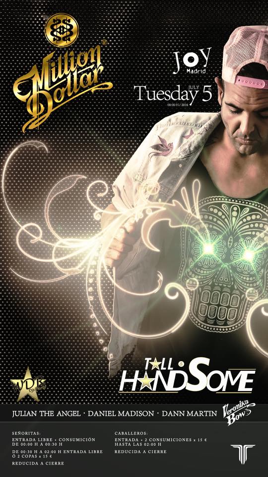 Martes 5 de Julio aterriza en Million Dollar &amp; Joy Eslava para presentar “INSANE” Universal Music Spain y Clipper's
