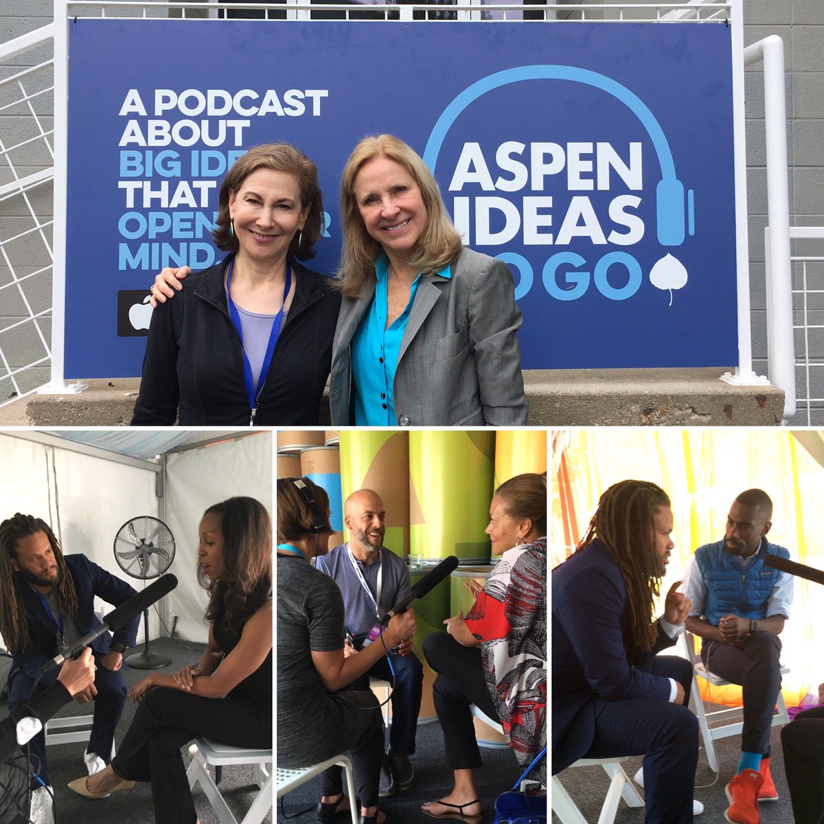 Subscribe to #AspenIdeas to Go podcast. You'll hear interviews with <a href="/DrHelenFisher/">Helen Fisher</a>, <a href="/PeteDominick/">Pete Dominick</a>, <a href="/deray/">deray</a>, &amp; others!
