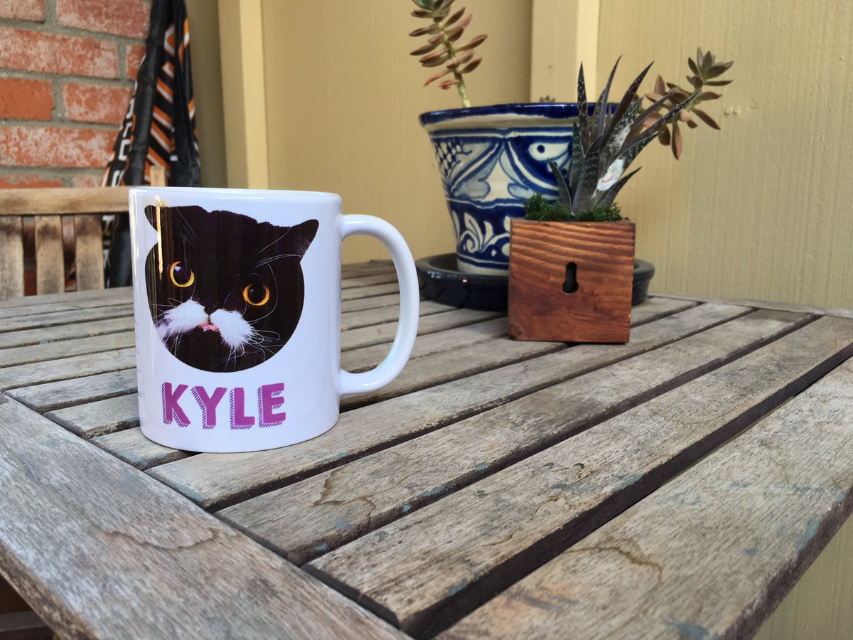 RedRoverOrg's tweet photo. Just a week ago we got 2 hang out w/ @my_cat_Kyle. Glad 2 have a little memento! #catsagainstdv #CatConLa https://t.co/TmcAd1nX95