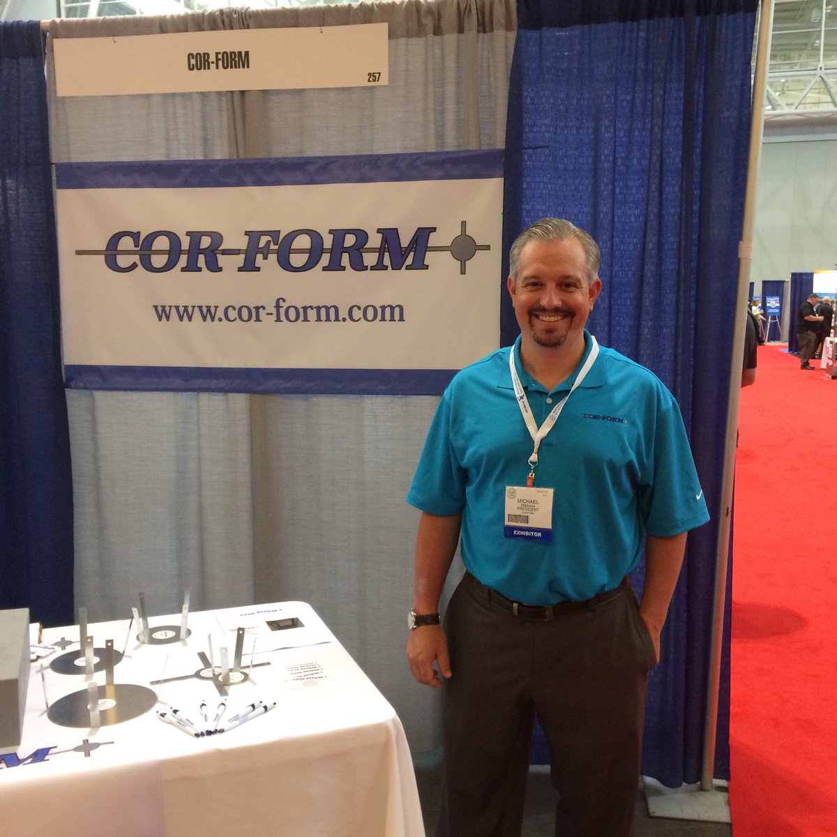 Cor_FormLLC's tweet image. Thanks to everyone who stopped in the see us at the NEBFM trade show this past week!  #efficiency #concrete repair.