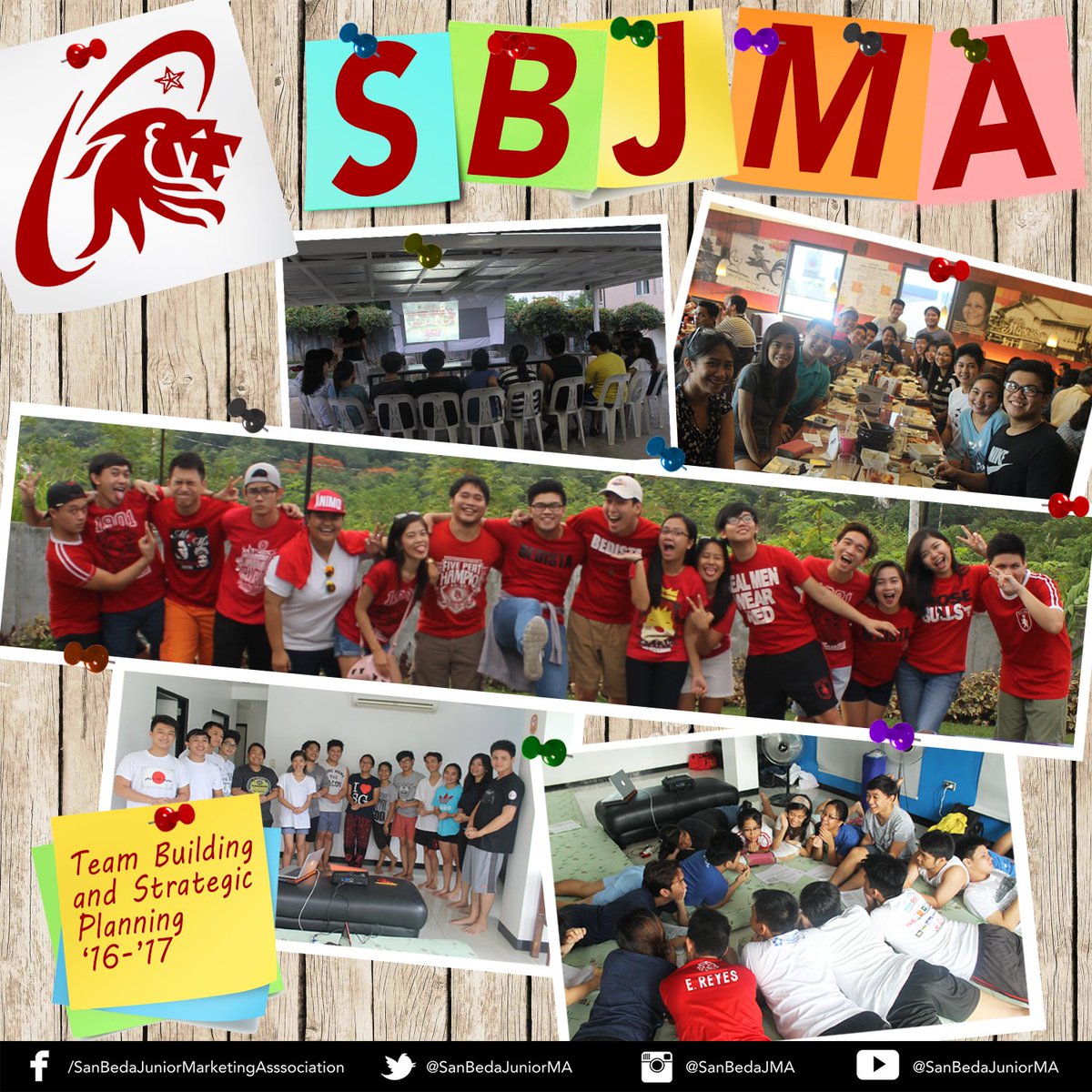 SanBedaJuniorMA's tweet photo. A new, outstanding San Beda Junior Marketing Association is ready to nurture the excellence within! #SBJMArmy https://t.co/KPIjZqpIrH