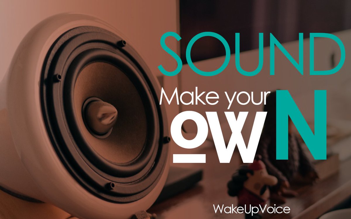 wakeupvoice1289's tweet image. "You have a great voice , don't let it be down."
-#Wakeupvoice
#sound make your own.

#ownsound
#lovewhatyoudo