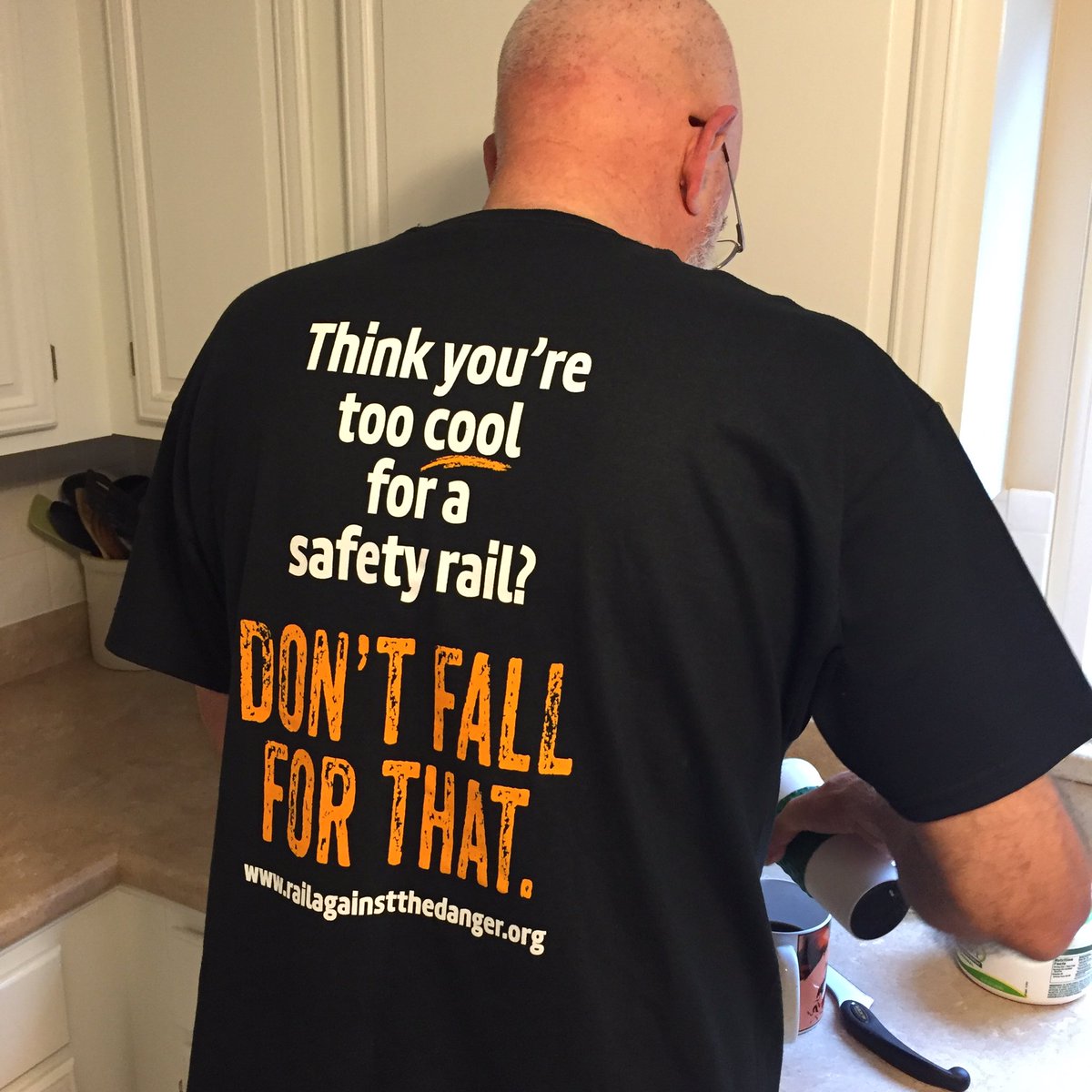 bunkbedsafety's tweet photo. Uncle Curt repping RAD! #getarail https://t.co/y6xFvZTk1h