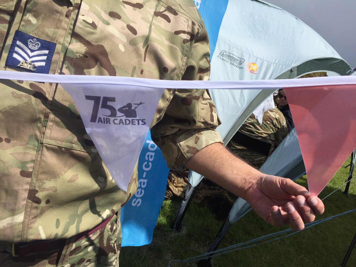 AltyAirCadets's tweet photo. Love our new bunting! Thank you @BTPhotographic Anyone else want some?🇬🇧 #ATC75 @gmaircadets @ComdtAC @ACO_RCNORTH https://t.co/fTr8Nymc4i