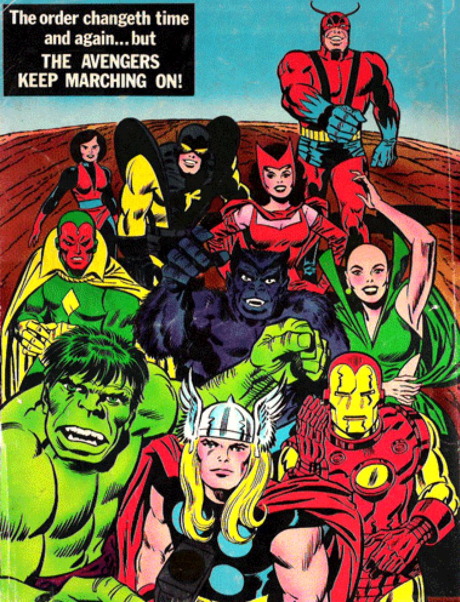 DvEpp's tweet photo. .@TimeReckonera @PeterHase2014 hmmm, I thought @Marvel already did #MarvelApes with #JackKirby material ๐๐๐ https://t.co/PieaAeIB9C