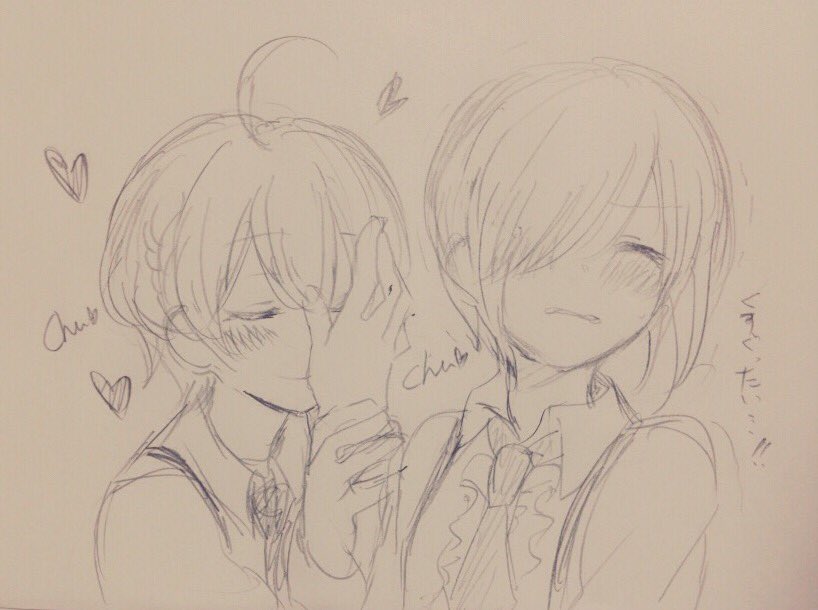 手のひらのキスは愛情の懇願のキスで、キスの中でも一番求愛が強いらしいですね💘
#今日のゆりらん 