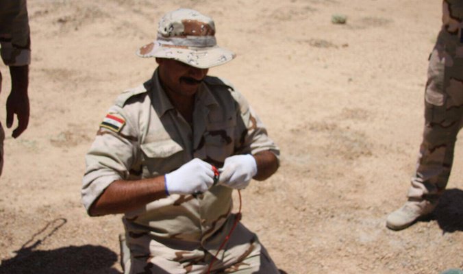 alghadeertv_eng's tweet photo. #Iraq:The engineering effort dismantles120 IEDs in #Fallujah
https://t.co/mzOHbffdF3
#Fallujah_Liberated 
#PMU
#ISIS https://t.co/BUkyCrQOJt