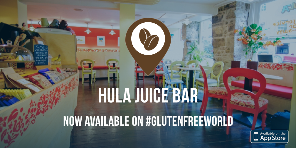 GF_World_App's tweet photo. Hi @HulaJuiceBar, we're glad to welcome you on #GlutenFreeWorldApp. Any #coeliac there try some #glutenfree meals! https://t.co/fvRz4rzKiZ