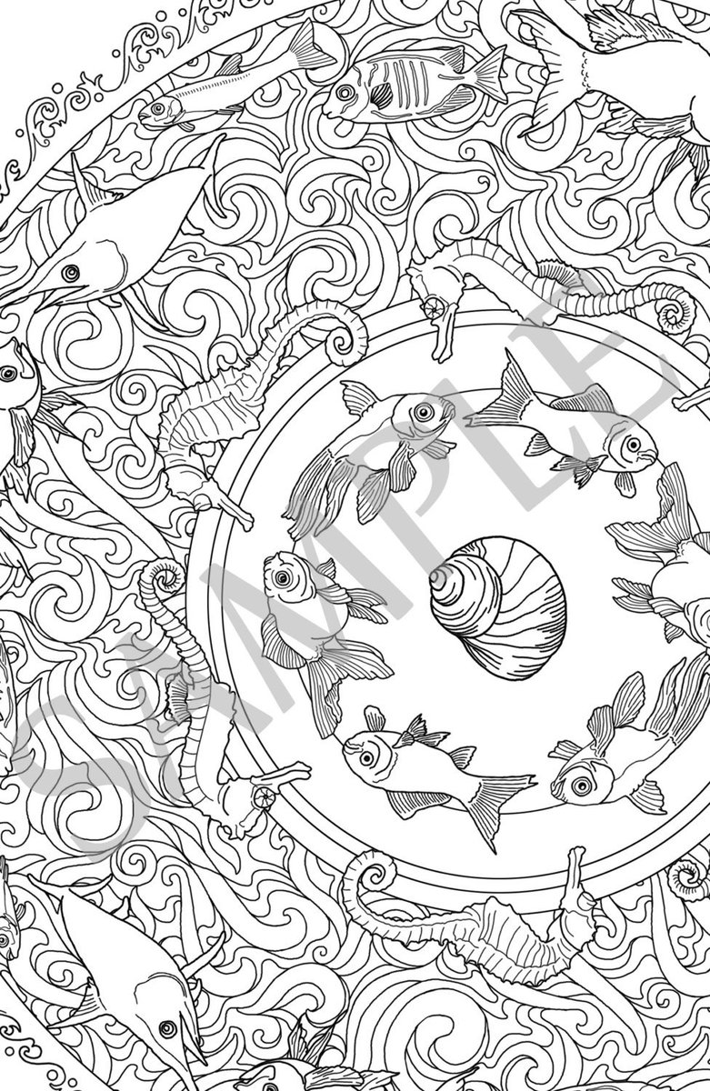 KabbalahInsight's tweet image. Majestic Mandalas - Series 1 - Assortment of 5 adult coloring… tuppu.net/a325bc79 #tarotcards #ColoringPatterns
