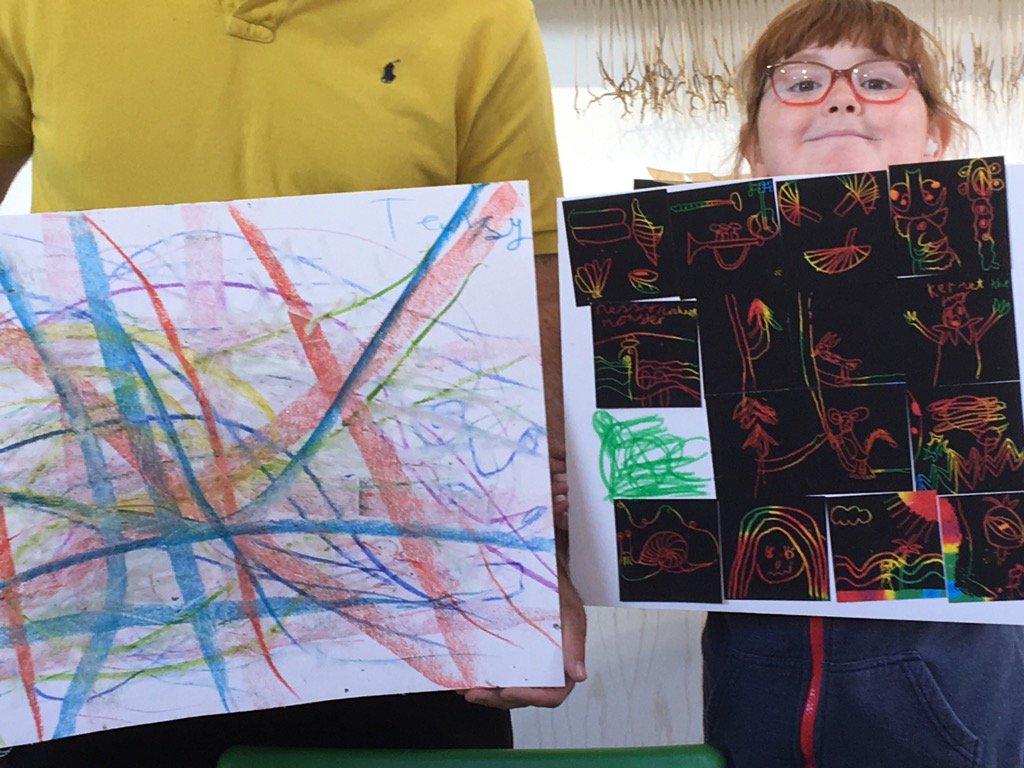 carlier_alison's tweet photo. A fun morning at #familysaturdays #AspexArtist https://t.co/6kVL8mp4Dm