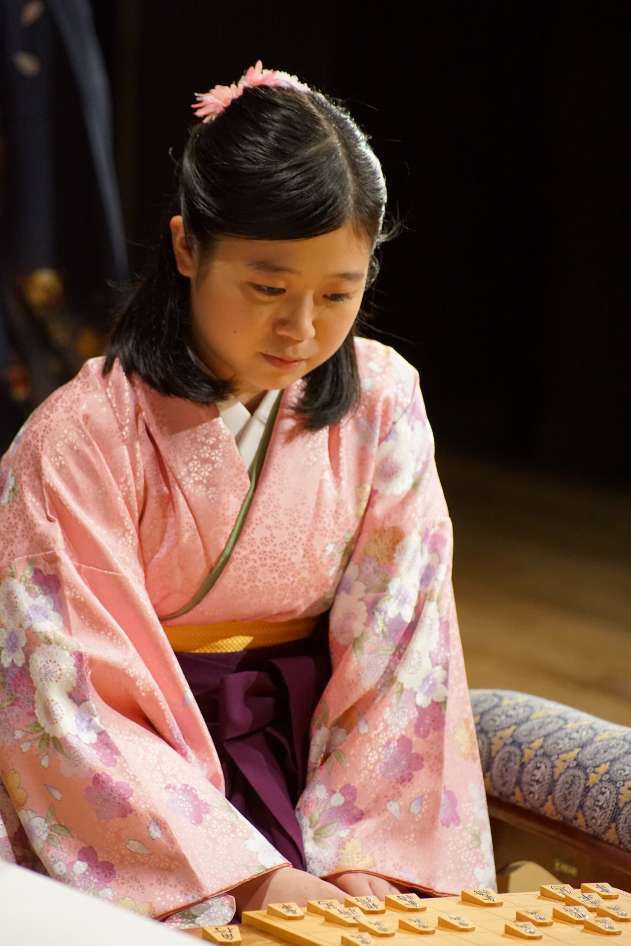直江雨続 בטוויטר 早指し対局中の北村桂香女流初段です 普段はぷにかわいい桂香ちゃんですが 対局中はご覧のような真剣かわいい姿です