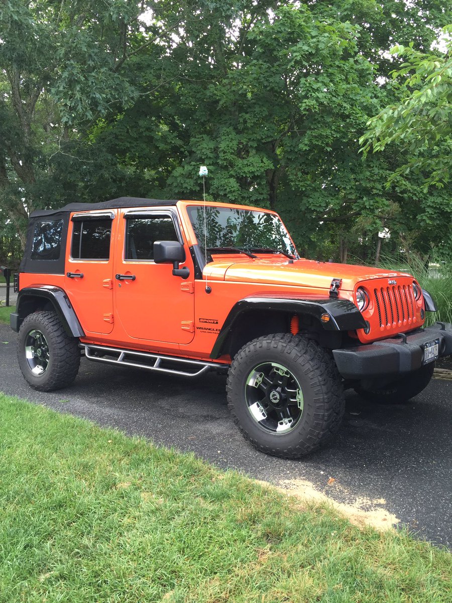 ChemNinja8's tweet photo. @Jeep_Porn Just had her lifted. https://t.co/lH4QCwzj4J
