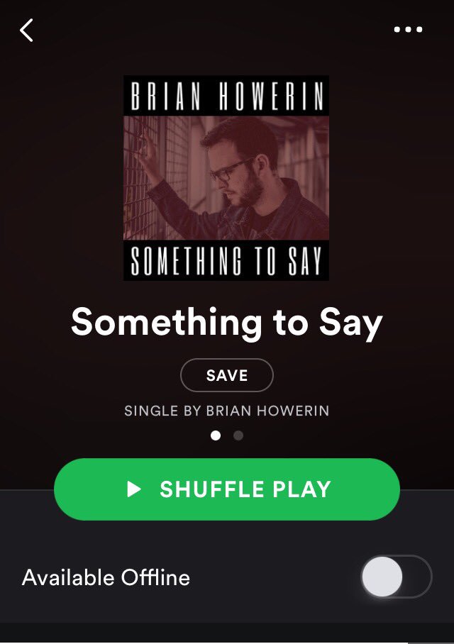BrianHowerin's tweet photo. Go listen to my record on @Spotify it's only 5 songs... https://t.co/pUgVXEwaip