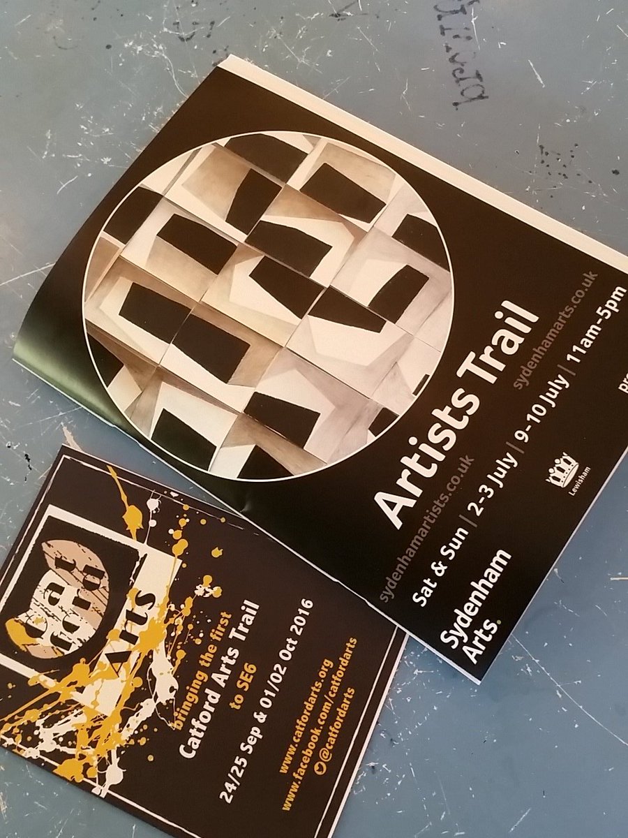 11 <a href="/catfordarts/">Catford Arts</a> trail artists showing in <a href="/SydArtistsTrail/">Artists Trail</a> too. Go get a taster! @sydartsfest