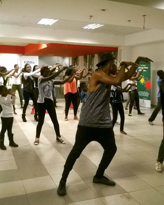 enthusemag's tweet photo. #TeamTapiwa We are live at Dance with @JohnCole_zw as we dance and take a stand against cancer ##Probeats #DelroySc… https://t.co/5YKYsKGsTk