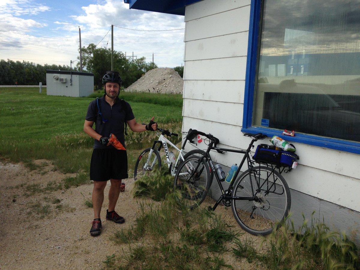 <a href="/MB_Rando/">Manitoba Randonneurs</a> First control.