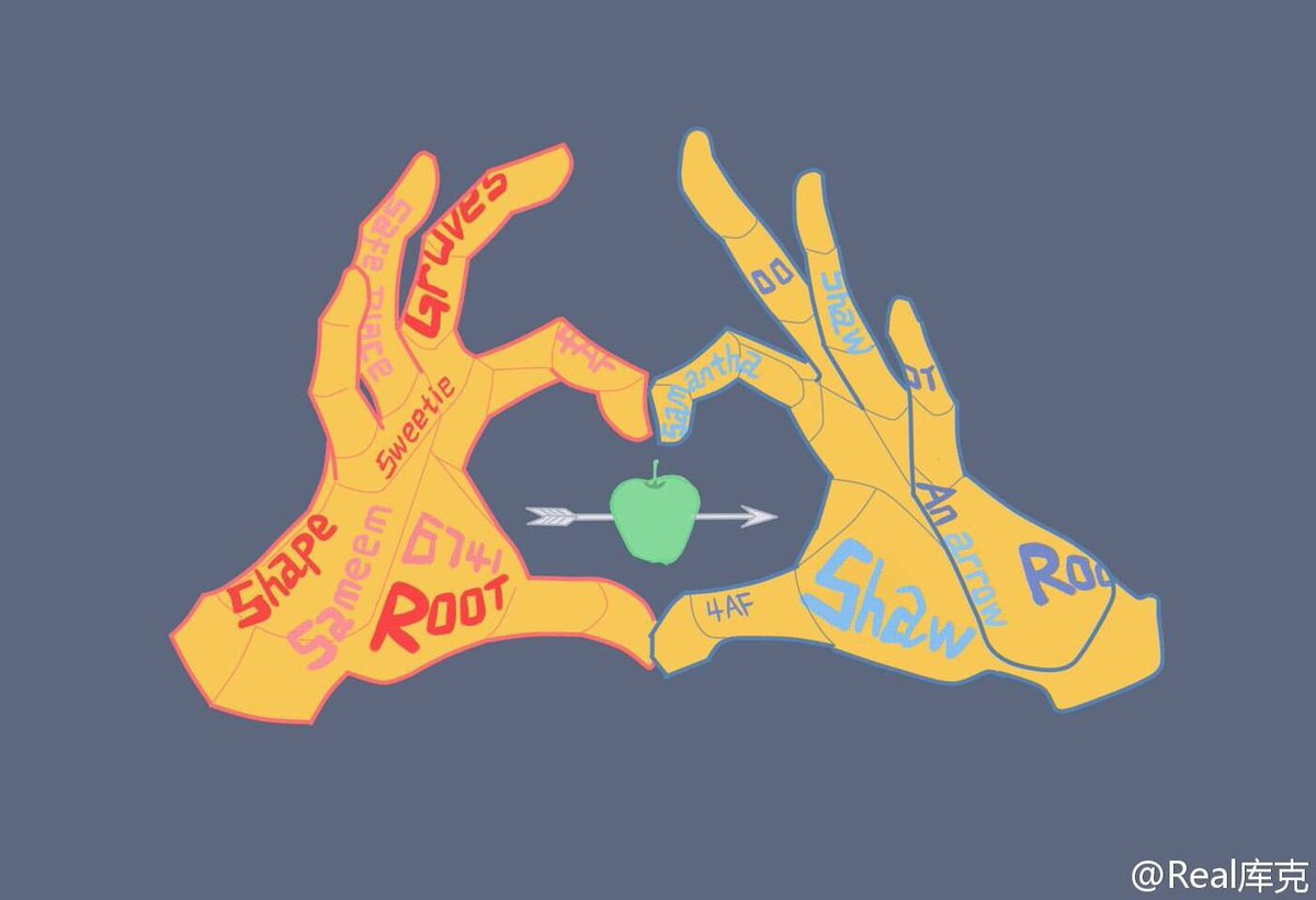 Profknock_reese's tweet photo. #PersonOfInterest #RootXShaw 
👉❤️👈
source：Real库克 https://t.co/ClJEMRddS2