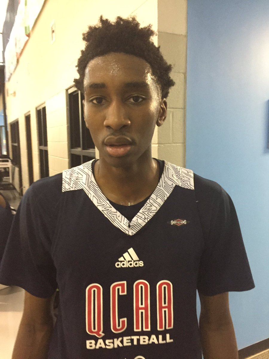 Coach_Rick57's tweet photo. Been impressed with play of 6'1 '18 David Kasanganay (QCAA) long athletic PG
#PhenomGrind https://t.co/UEw2M8qlMl