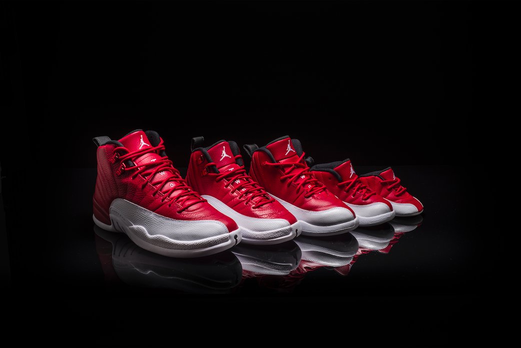 jordan 12 gym red finish line