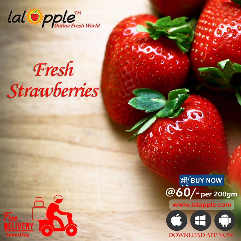Lal__Apple's tweet photo. Strawberries are the only fruit with seeds on the outside.
#SummerFiesta #FreshFruits #FreshVegetables https://t.co/9oPBLB3v8I