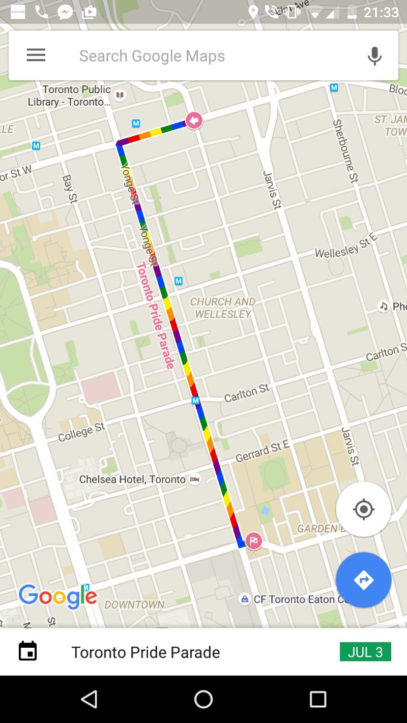 Toronto Pride Parade 2023 Route