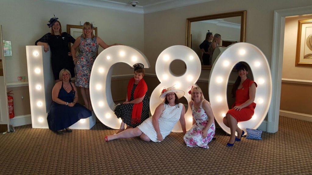 This time last week was party time in #solihull for #ladiescircle 80th birthday. A great excuse to get dressed up
