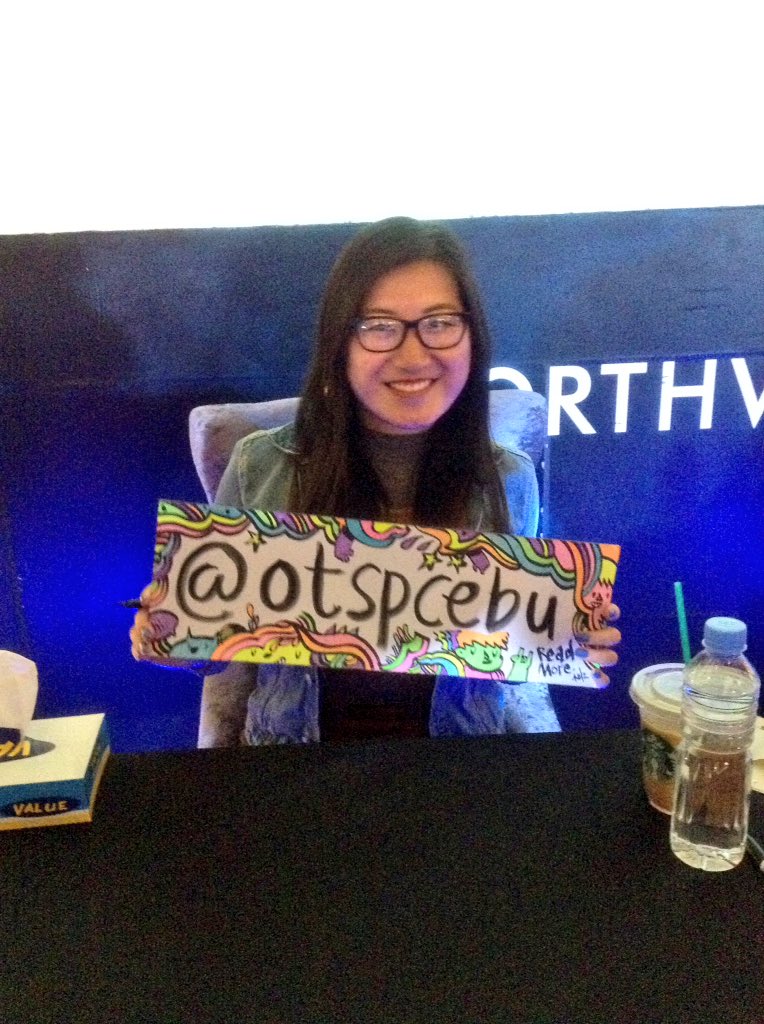 OTSPCebu's tweet photo. We're gonna miss these two so much~ 😭😭😭

Come back real soon! @amyzwrites @andrea_portes
#AmyandAndreainPH #otspcebu https://t.co/mi0Skdmgks