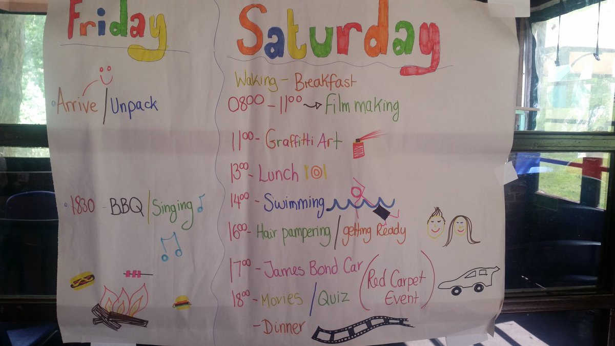 GeriSheedy's tweet photo. A fun fill weekend @SSChospices @WoodlarksCamp #teenweekend https://t.co/pxWMO5qmwm