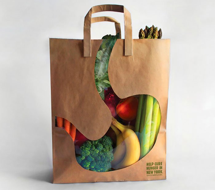 marketing_birds's tweet image. A sweet grocery bag!