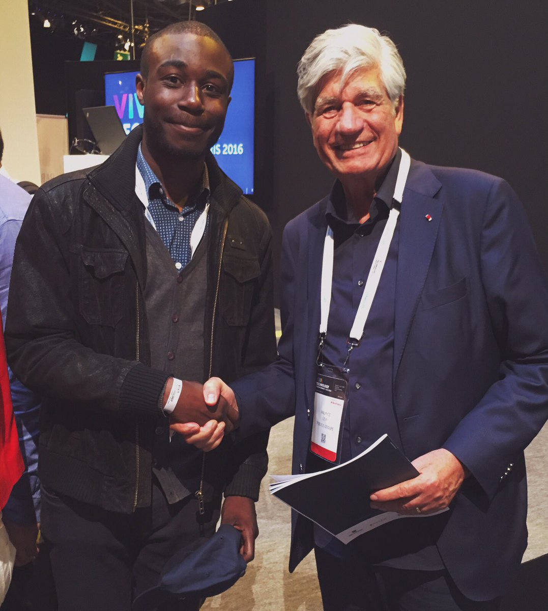 cnje's tweet photo. Merci @PublicisGroupe et Maurice Lévy son PDG d'organiser #VivaTech et d'avoir pris le temps d'échanger sur les J.E https://t.co/hXLPRBNVqb