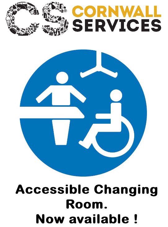 VIC_Bright_eyes's tweet image. @DisabilityUK @cornwallservice on the A30 now have a #spacetochange facility! Please share to help others be aware x