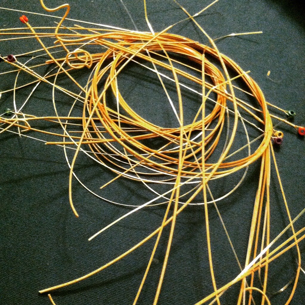 Waterplanetband's tweet image. Happy Saturday! Time for a #StringChange #PracticeTime