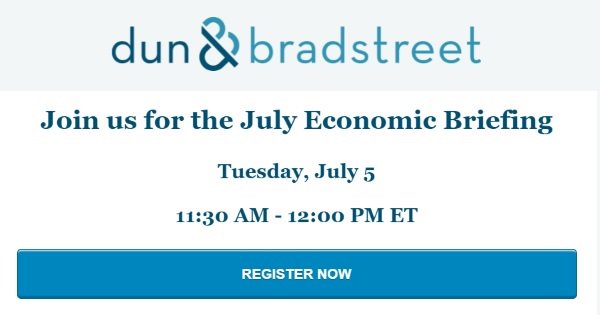 What is the current state of the #US #economy? Find out at D&amp;B’s July Economic Briefing! bit.ly/1FctXht