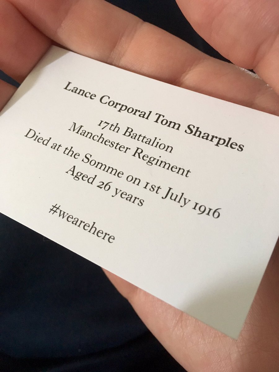 MrJamesGlyn's tweet photo. Honoured to have been part of #wearehere in Manchester yesterday representing Lance Corporal Tom Sharples https://t.co/VK9VOkNTG4