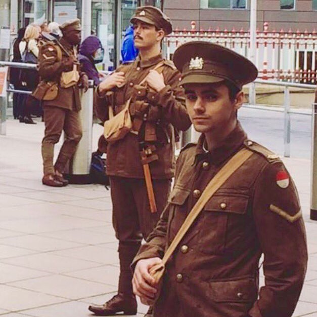 MrJamesGlyn's tweet photo. Honoured to have been part of #wearehere in Manchester yesterday representing Lance Corporal Tom Sharples https://t.co/VK9VOkNTG4