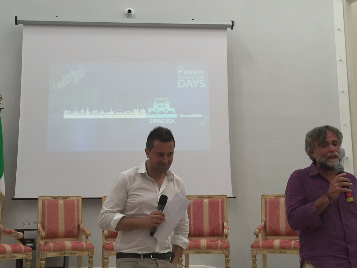 Al via #id16 promosso da <a href="/Edison/">Edison</a> e <a href="/startup_italia/">StartupItalia</a> in un posto incantevole dentro #ortigia #siracusa