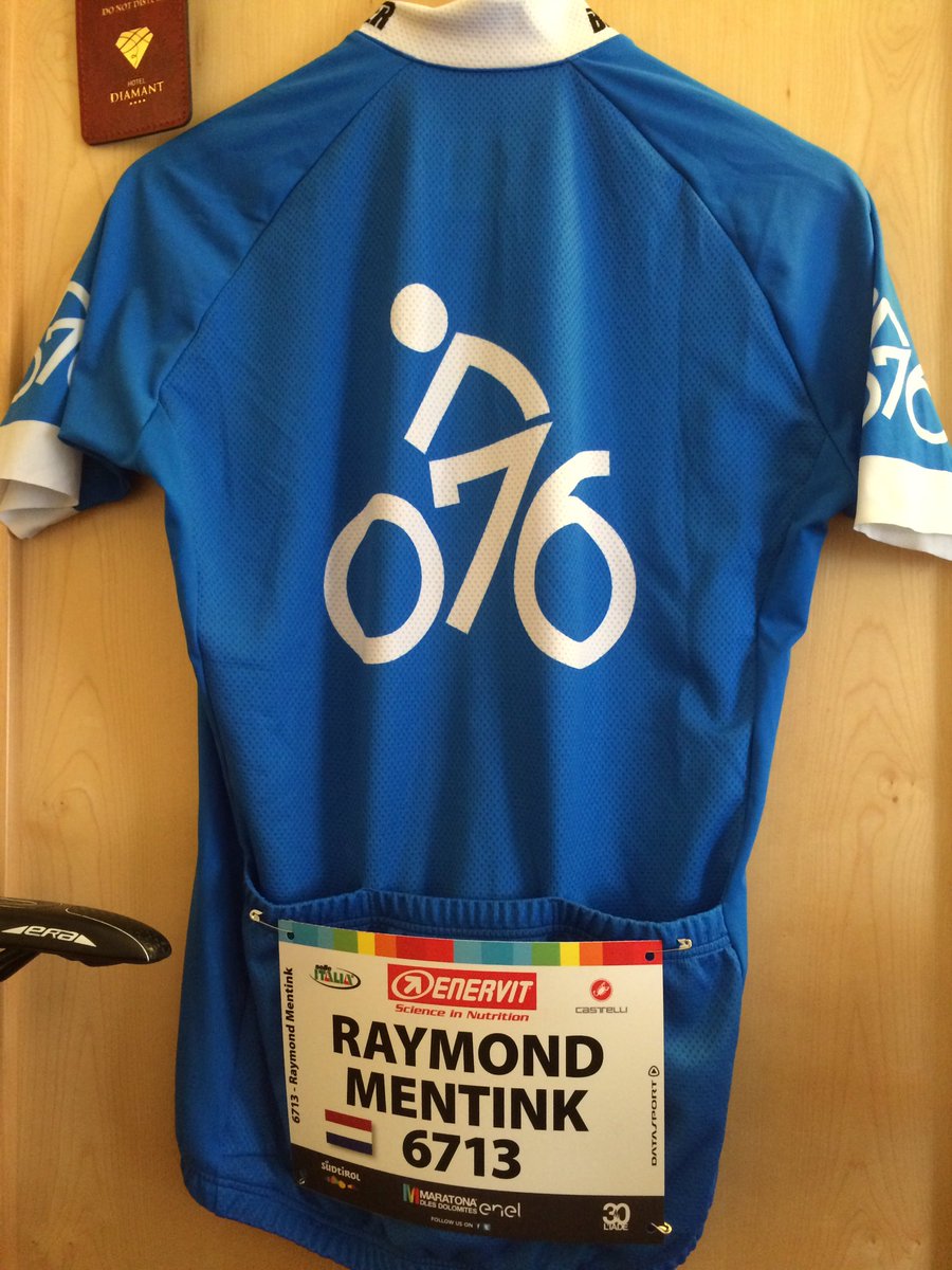 RaymondMentink's tweet photo. Ready for @mdolomites #mdd30 @breda fietst op t mooiste wielerevent van Italië!@076mywayoflife @BNDeStemBreda https://t.co/SmOV2gFbo4