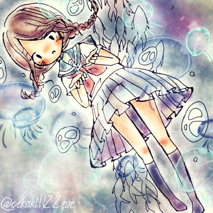 くらげのtwitterイラスト検索結果 古い順